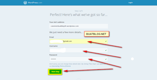 Cara Membuat Blog Gratis di Wordpress Lengkap Dengan Gambar