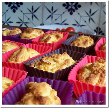 mini cakes parmesan romarin