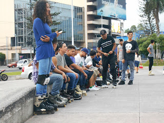 Rollerblanding El Salvador. Por Cindy Bennetta