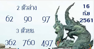 Thai Lottery Lucky VIP Tips For 16-10-2018