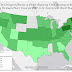 2016 Estimated Irish Ancestry in the U.S.