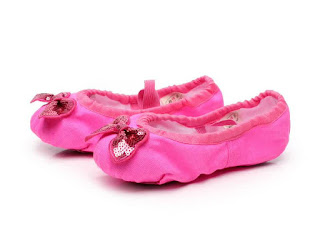Model Sepatu Balet Cantik Warna Pink