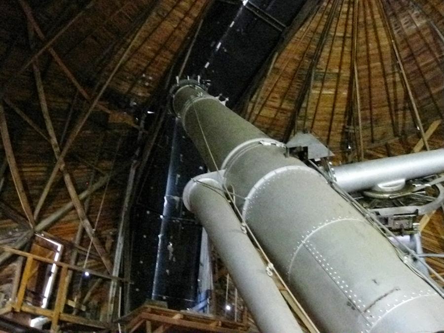 Telescope at Lowell Observatory in Arizona