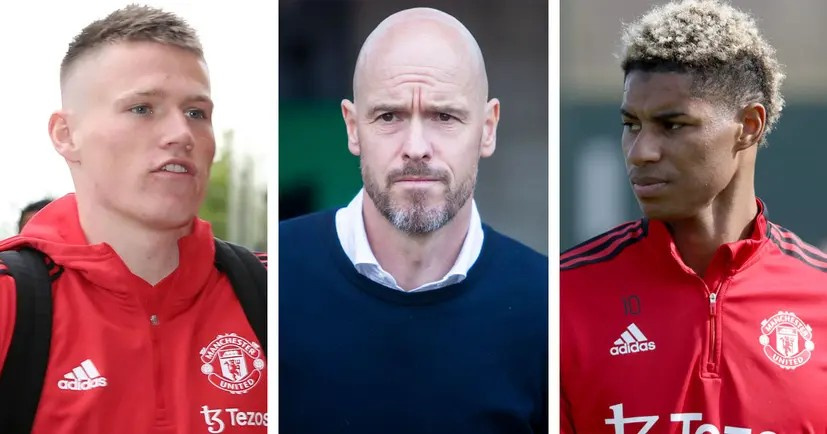 Ten Hag identifies four groups of United players worth keeping - 8 names revealed