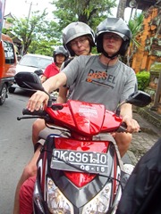 Travelling around Bali