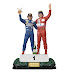 Laatste podium Alain Prost en Ayrton Senna