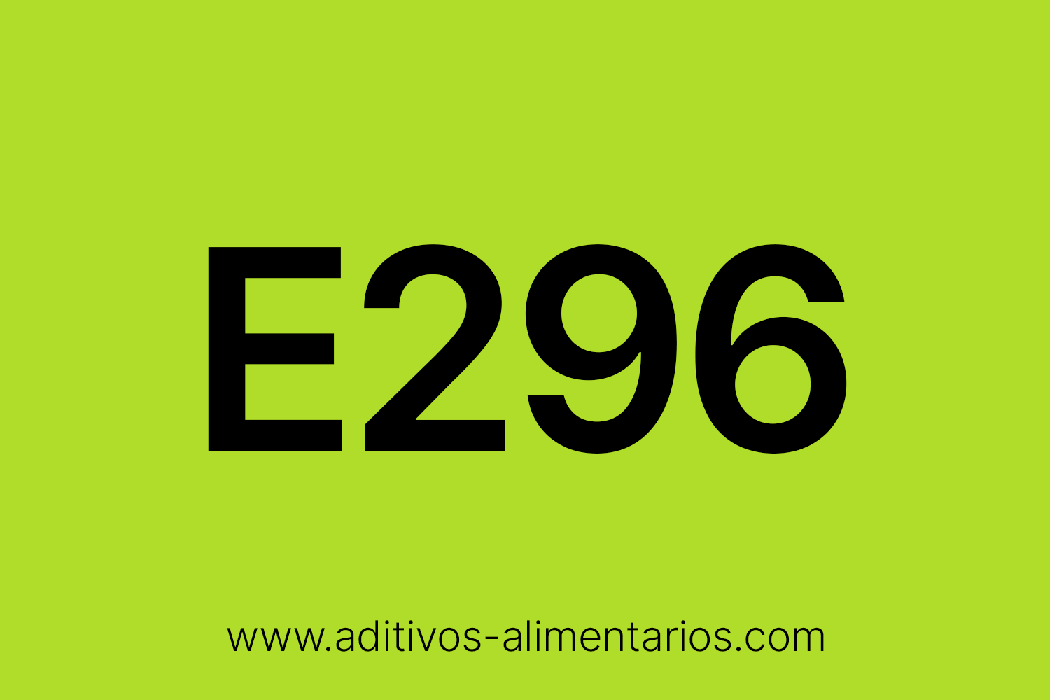 Aditivo Alimentario - E296 - Ácido Málico