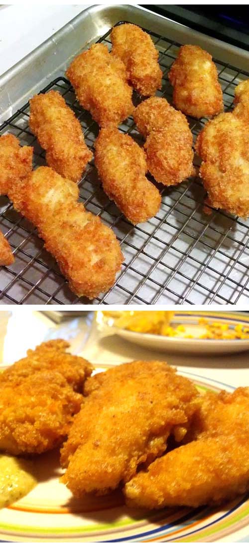 low carb chiken tenders keto recipe with pork rind breading