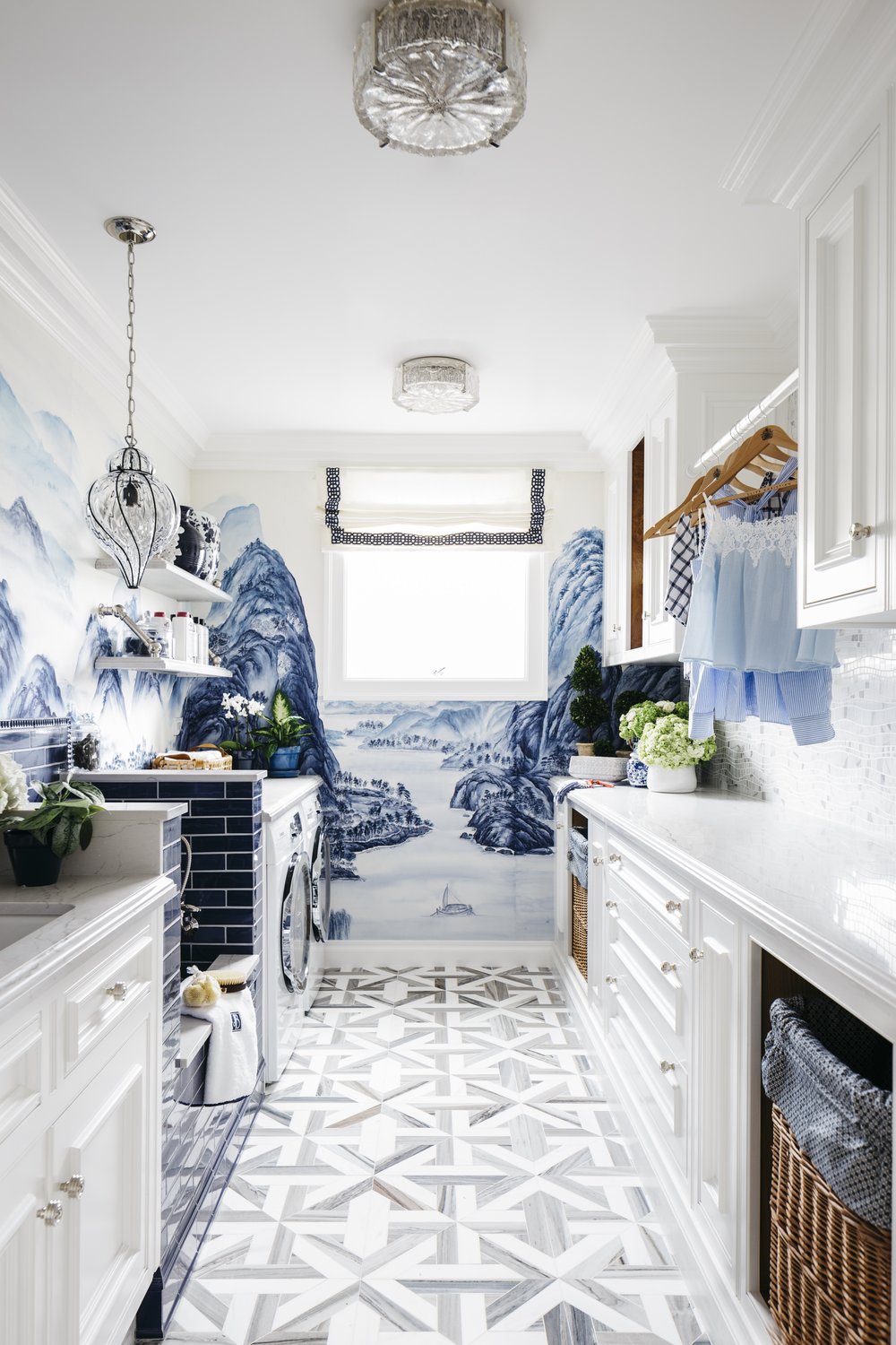 Decor Inspiration: The Most Beautiful Laundry Room Ever | Cool Chic