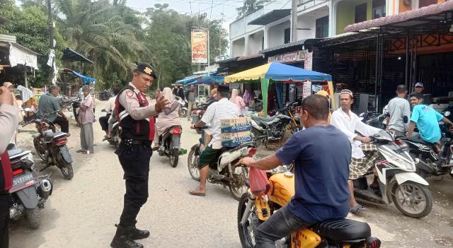 Pastika Aman Jelang Berbuka Puasa, Satsamapta Polres Aceh Timur Gelar Patroli