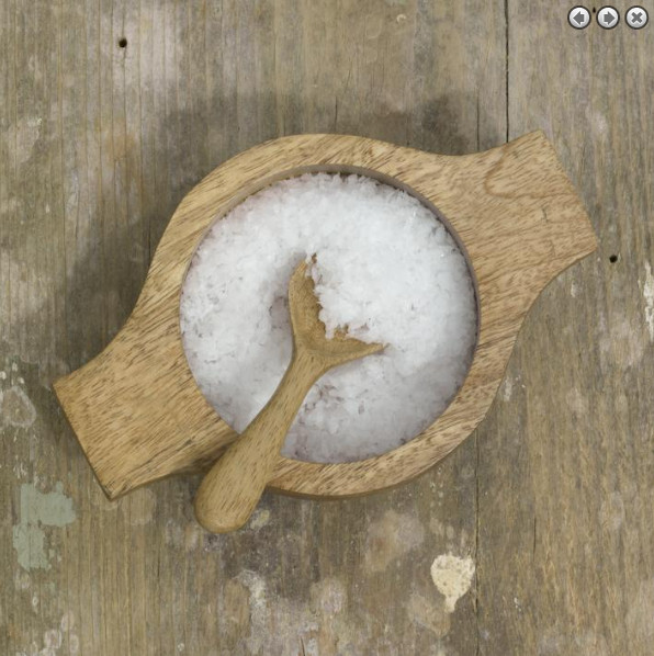 Nkuku Mango Wood Bowl and Spoon