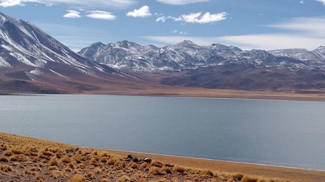 lakes of Atacama desert