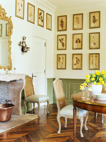 New Home Interior Design: Country French Decorating Ideas