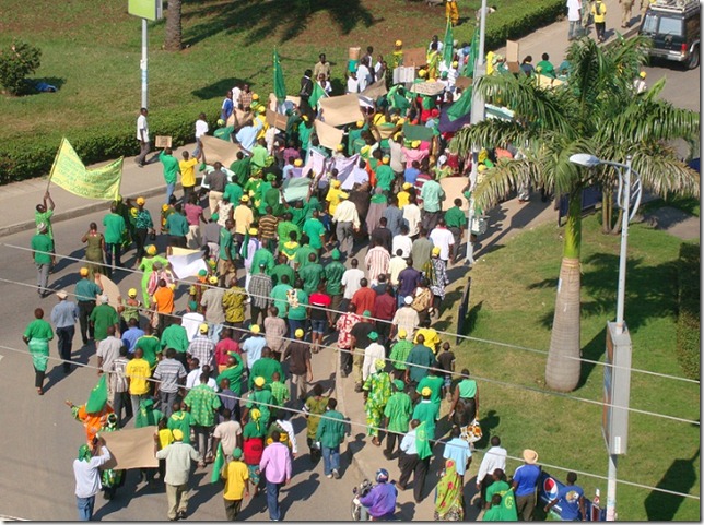 maandamano ya ccm mwanza