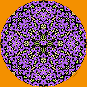 Batty mandala with a blank version to color