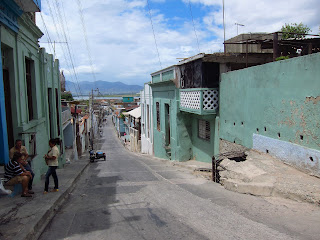 Santiago de Cuba street San Basilio