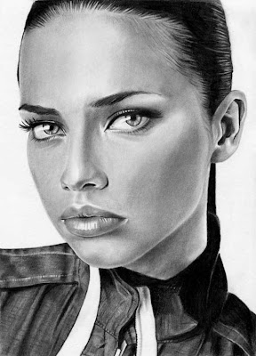 pencil portrait drawings