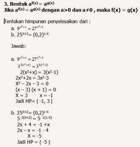 Fungsi Eksponen dan Logaritma 