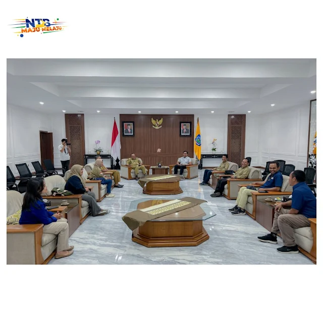 IJTI NTB Silaturahmi, Pj Gubernur : Citra Daerah Tergantung Media