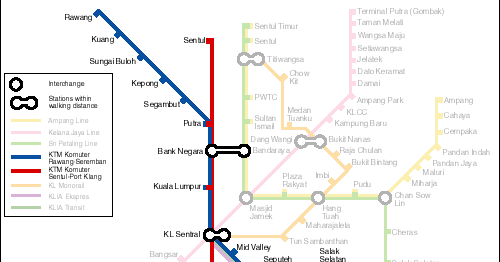 laluan ktm shah alam