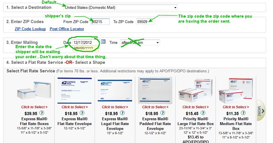 Detroitknitter Shipping Eta The Usps Cost Calculator