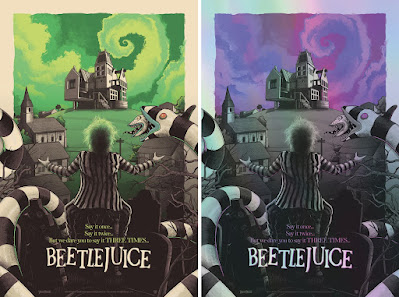 Beetlejuice Print by Mark Bell x Bottleneck Gallery x Vice Press