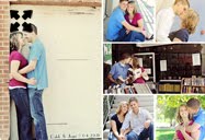 Wedding Announcement Collage Back for Jenni