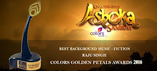Raju Singh - best background fiction awards, colors golden petals awards 2016