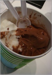Chocolate & Original Pinkberry