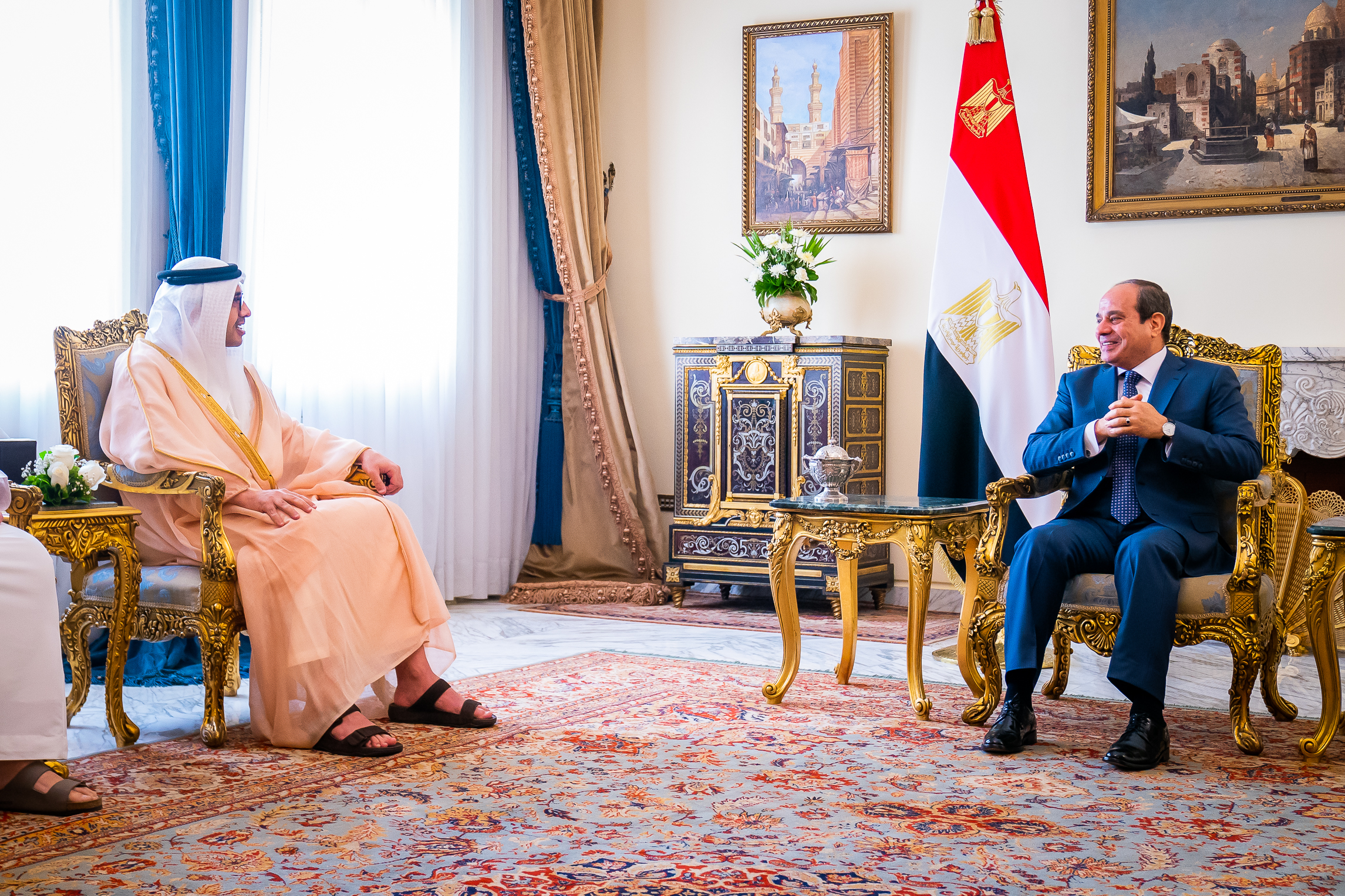 السيسي وعبدالله بن زايد