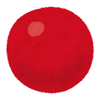 球形の赤血球のイラスト