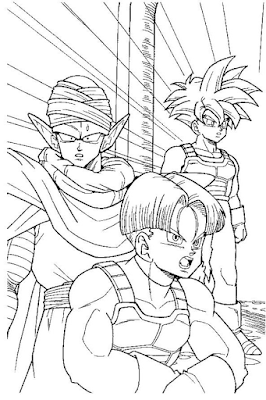 Dragon Ball Z - Desenhos para Colorir