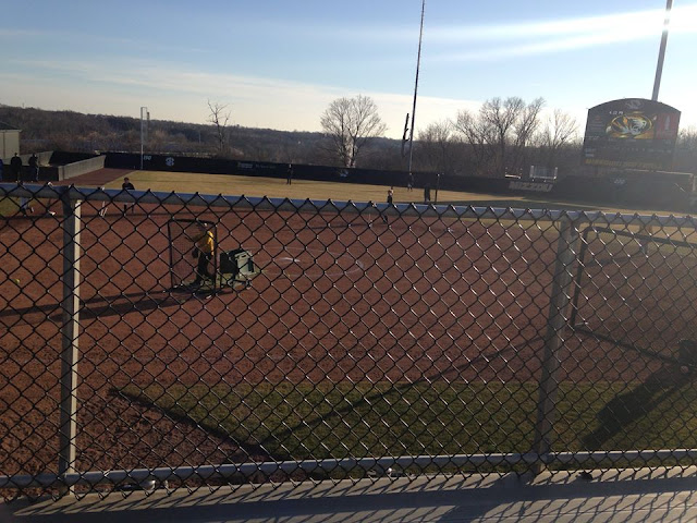 Mizzou Softball Practice