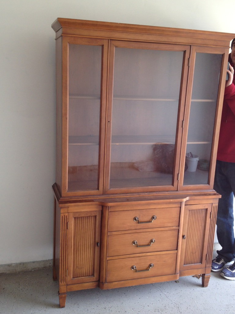 Our Pinteresting Family: China Cabinet Project - With Lace Features