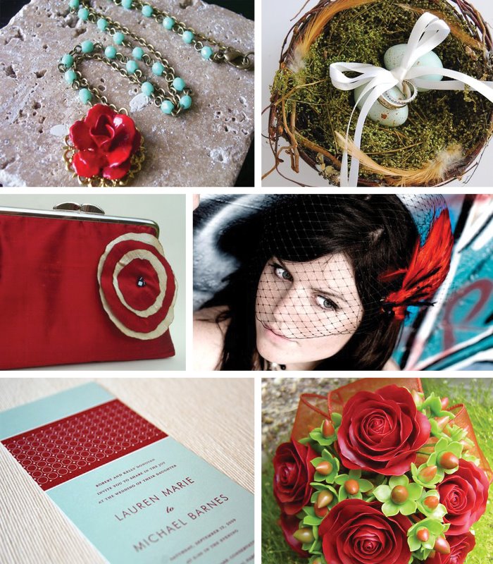 Inventing Weddings Etsy Handmade Wedding Inspiration A Tuesday in 