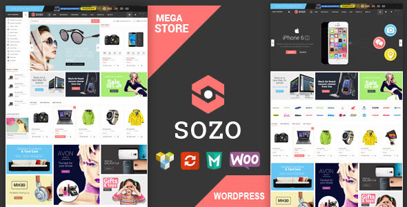 [Nulled] SOZO – Full Screen Mega Shop Theme