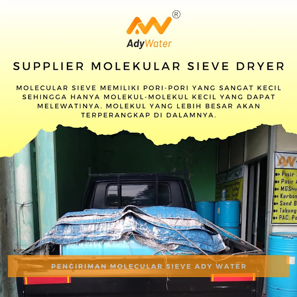 Pusat Jual Molecular Sieve 3A di Jakarta - Ady Water