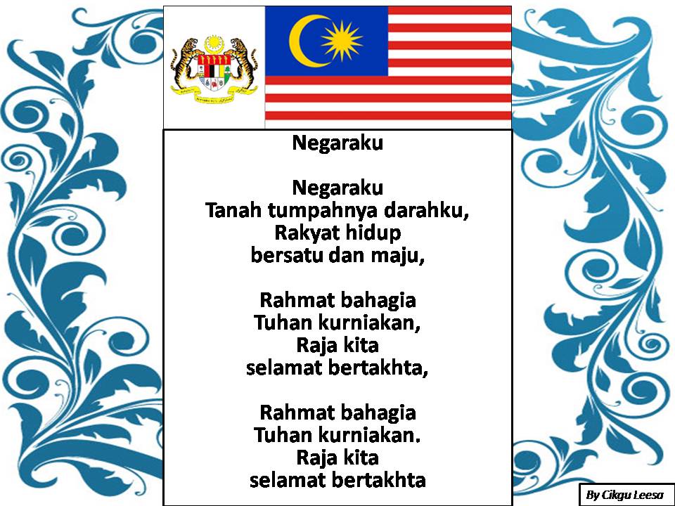 lirik lagu negaraku malaysia