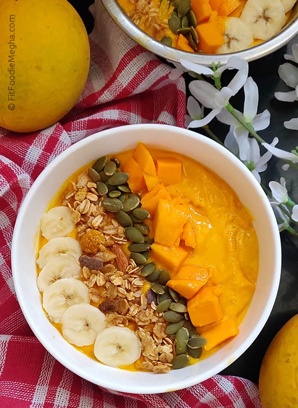 Mango Smoothie Bowl Recipe