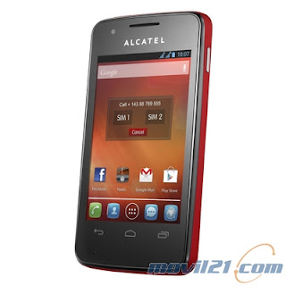 Alcatel One Touch 4030D Pop S Dual Sim Rojo