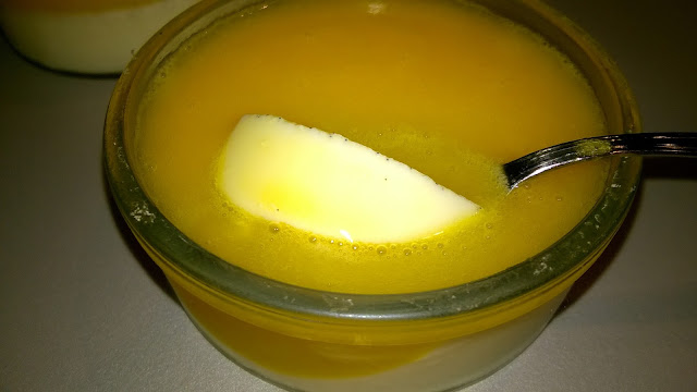 Panacotta légère aux mandarines (thermomix)