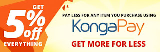 How To Get Konga 5% Discount off Every Order with KongaPay