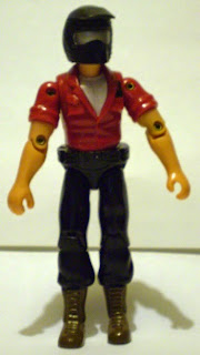 Front of unknown biker action figure