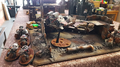 Warhammer 40k battle report: White Scars vs T'au.