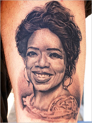 Oprah Winfrey Tattoo