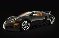 Bugatti Veyron Super Sport sang noir edition 2011 front side view