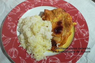 Vie quotidienne de FLaure: Cabillaud sauce colombo