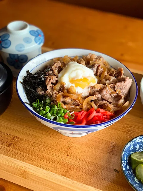JuuNana Section 17 PJ - Set Lunch - Gyu Don - Beef and Egg On Rice