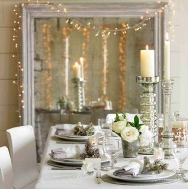 belle maison: Christmas Decorating Theme: Natural Wonderland