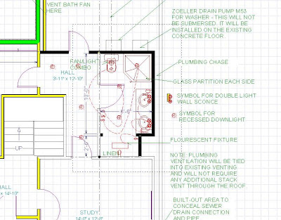 Bathroom Plumbing on This Is A Bathroom That We Added To A Basement The Sani Flo Plumbing